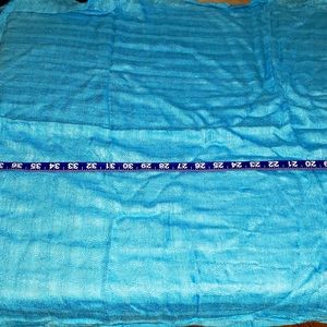 Lane Bryant blue knit scarf NWOT